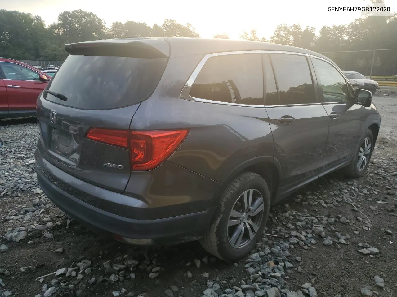 5FNYF6H79GB122020 2016 Honda Pilot Exln