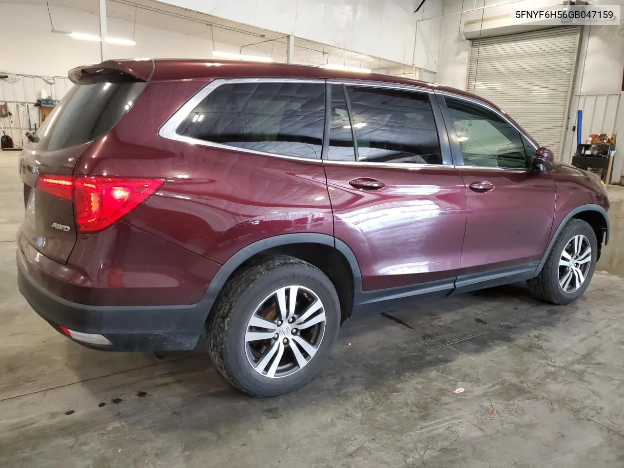 5FNYF6H56GB047159 2016 Honda Pilot Exl