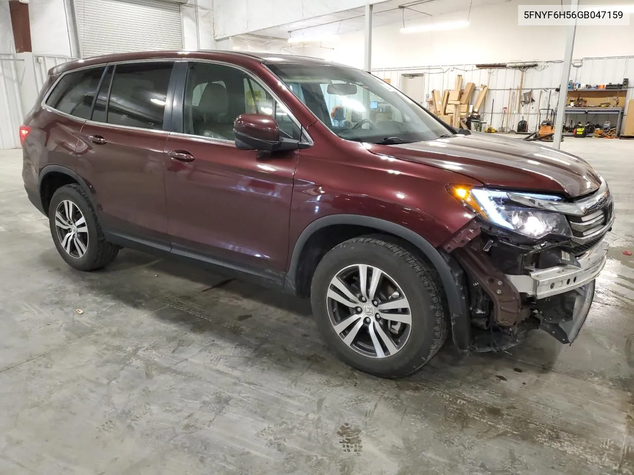 2016 Honda Pilot Exl VIN: 5FNYF6H56GB047159 Lot: 68949194