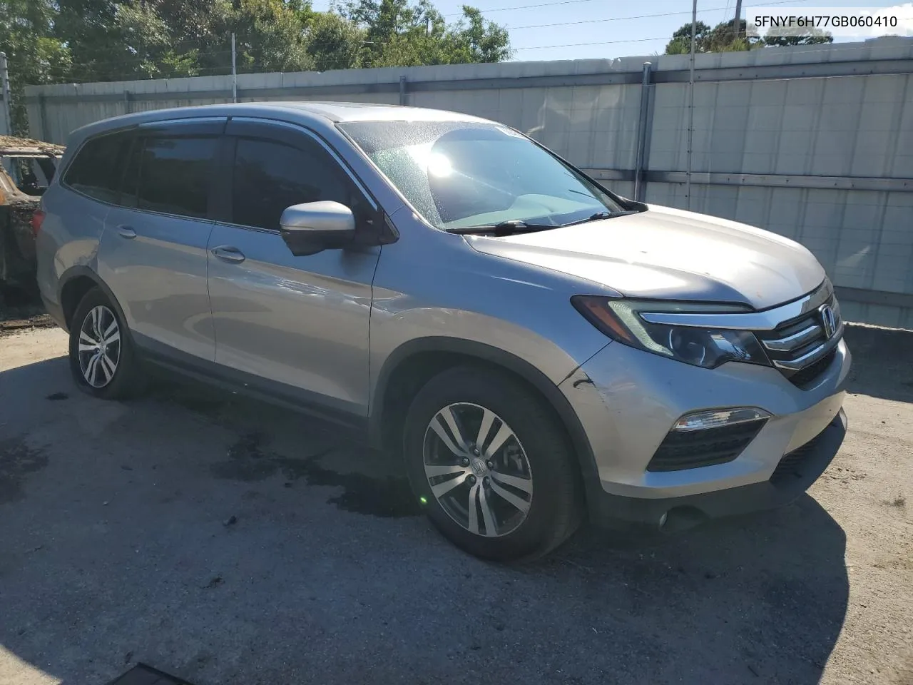 5FNYF6H77GB060410 2016 Honda Pilot Exln