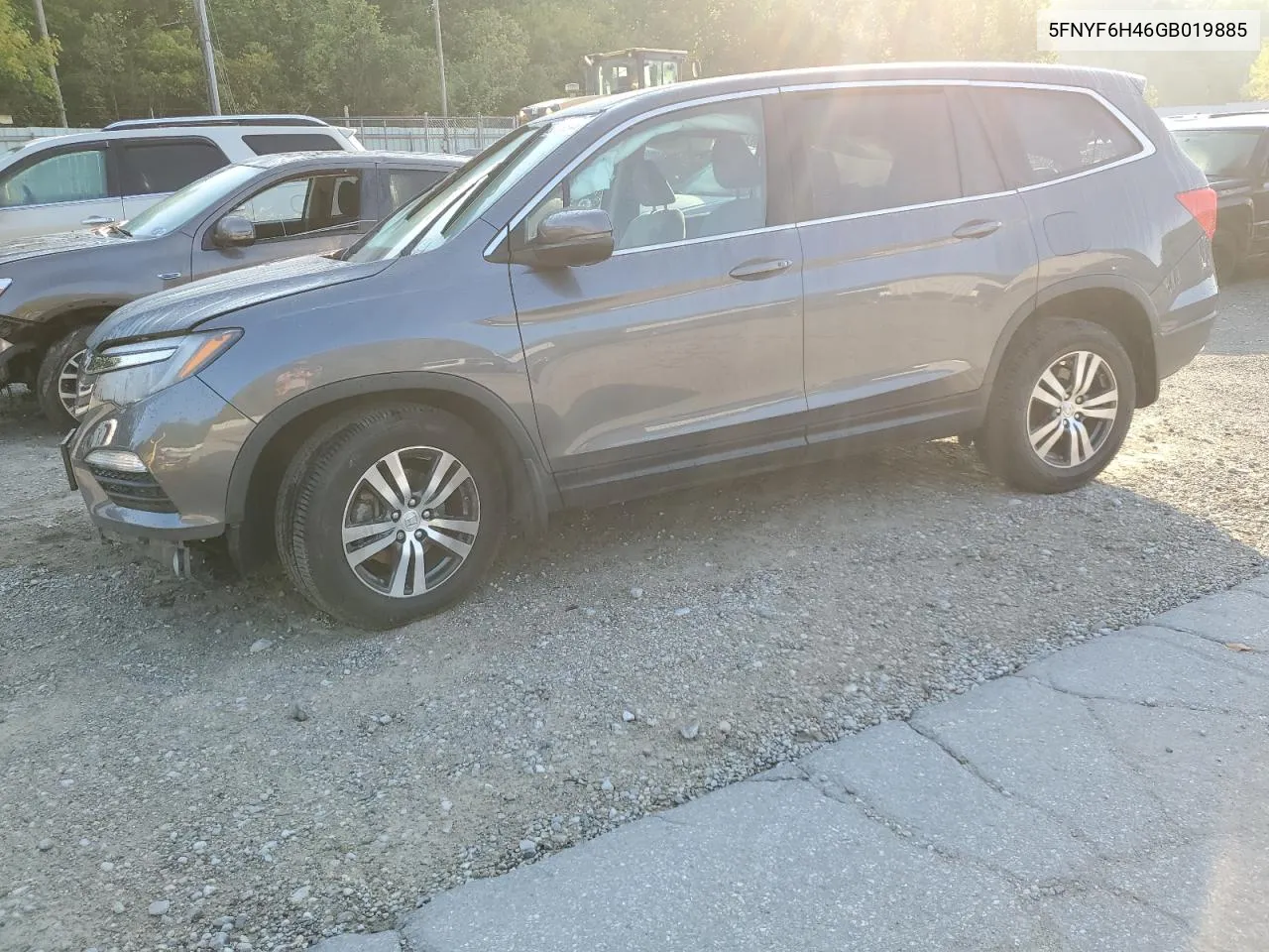 2016 Honda Pilot Ex VIN: 5FNYF6H46GB019885 Lot: 69265934