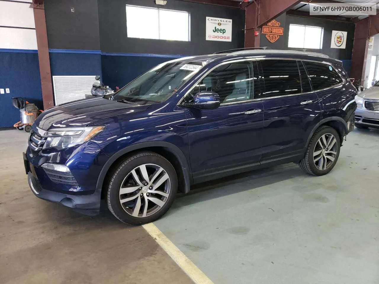 5FNYF6H97GB006011 2016 Honda Pilot Touring