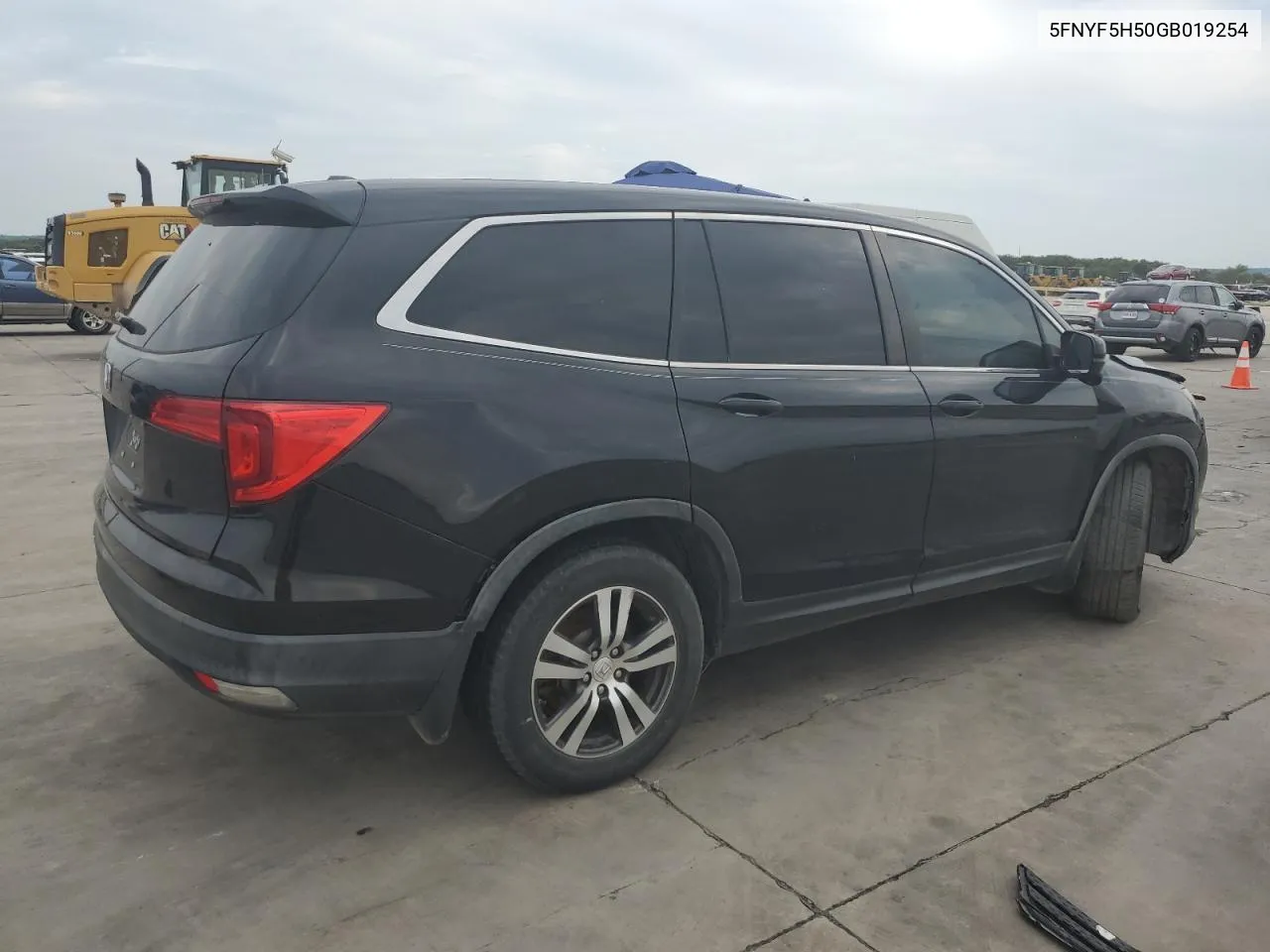 5FNYF5H50GB019254 2016 Honda Pilot Exl