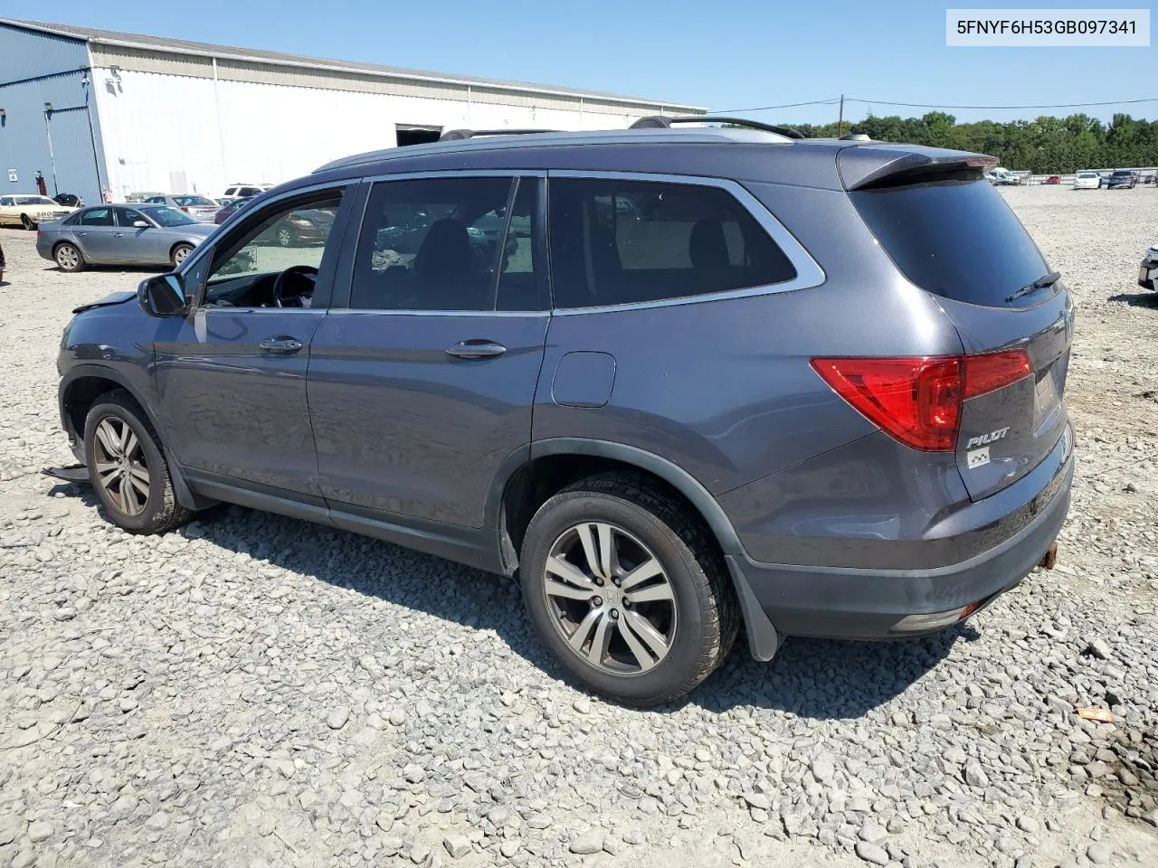 2016 Honda Pilot Exl VIN: 5FNYF6H53GB097341 Lot: 69693624