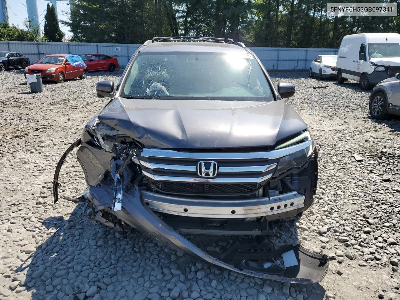 2016 Honda Pilot Exl VIN: 5FNYF6H53GB097341 Lot: 69693624