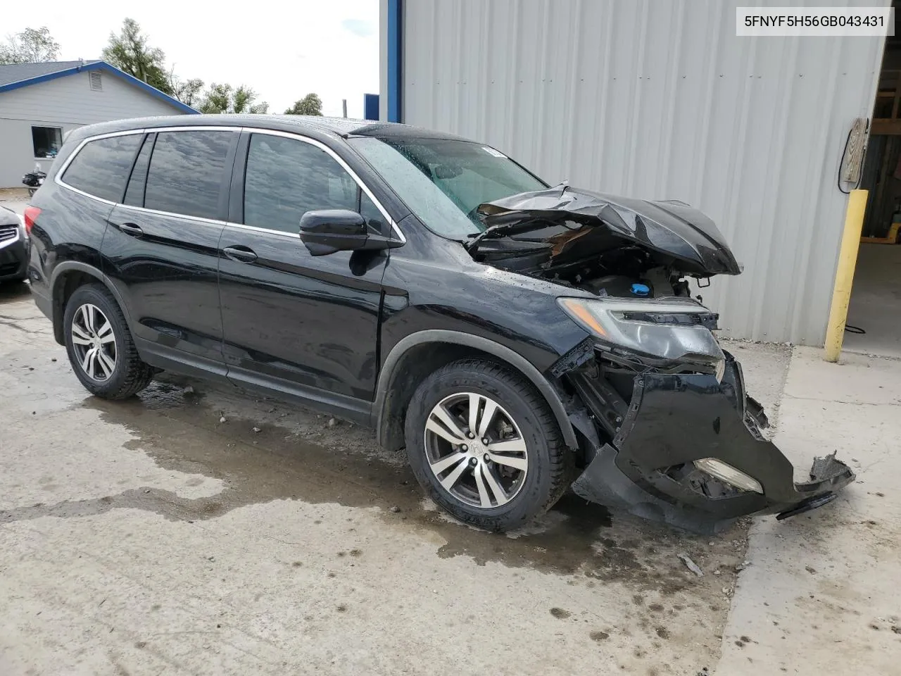 5FNYF5H56GB043431 2016 Honda Pilot Exl