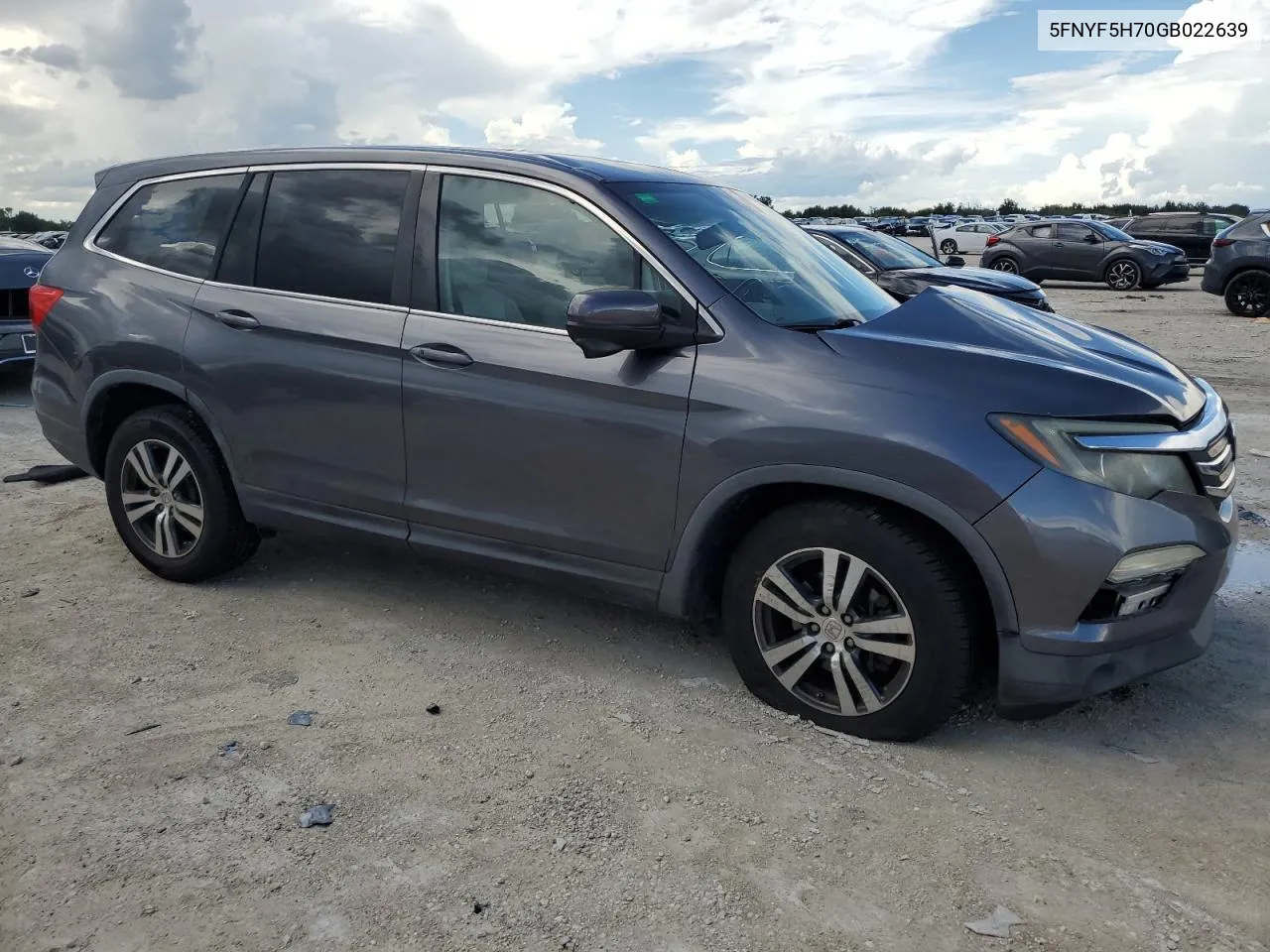 2016 Honda Pilot Exln VIN: 5FNYF5H70GB022639 Lot: 69924444