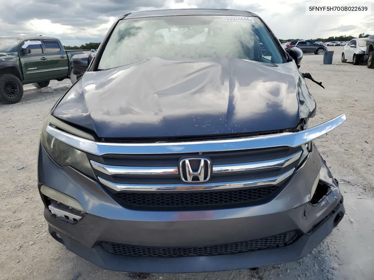 2016 Honda Pilot Exln VIN: 5FNYF5H70GB022639 Lot: 69924444