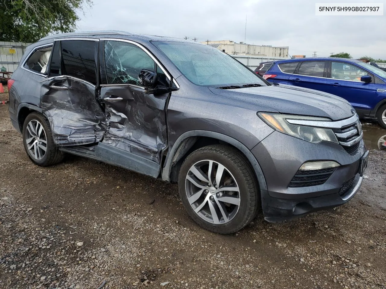 2016 Honda Pilot Touring VIN: 5FNYF5H99GB027937 Lot: 70347064