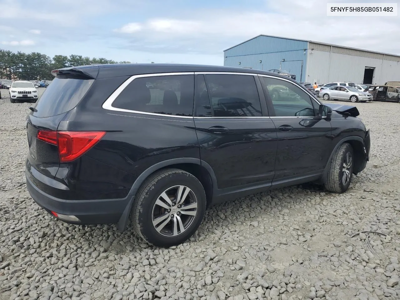 2016 Honda Pilot Exl VIN: 5FNYF5H85GB051482 Lot: 70686894