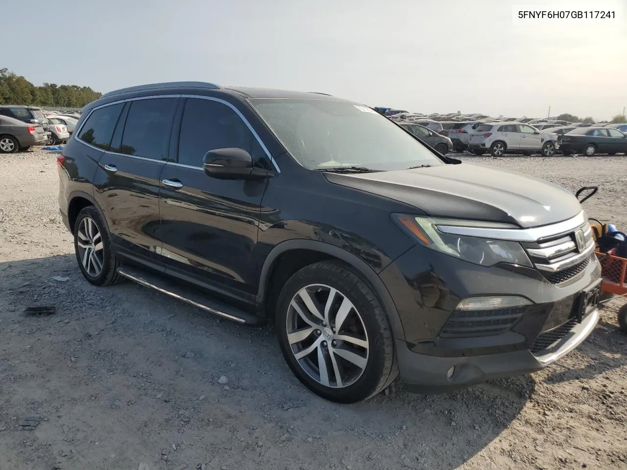 5FNYF6H07GB117241 2016 Honda Pilot Elite