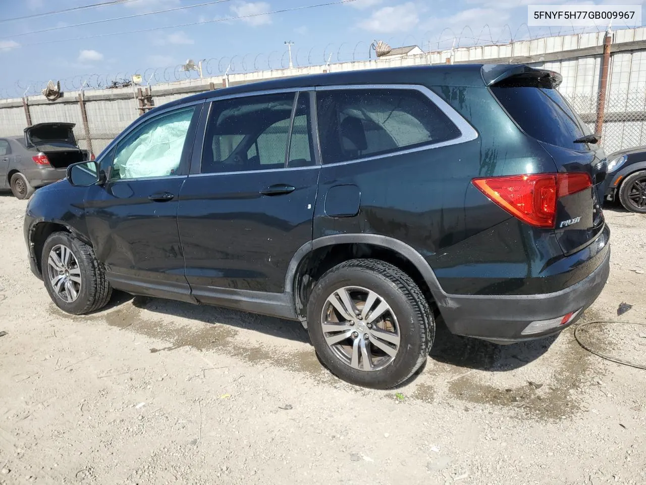 2016 Honda Pilot Exln VIN: 5FNYF5H77GB009967 Lot: 70917424