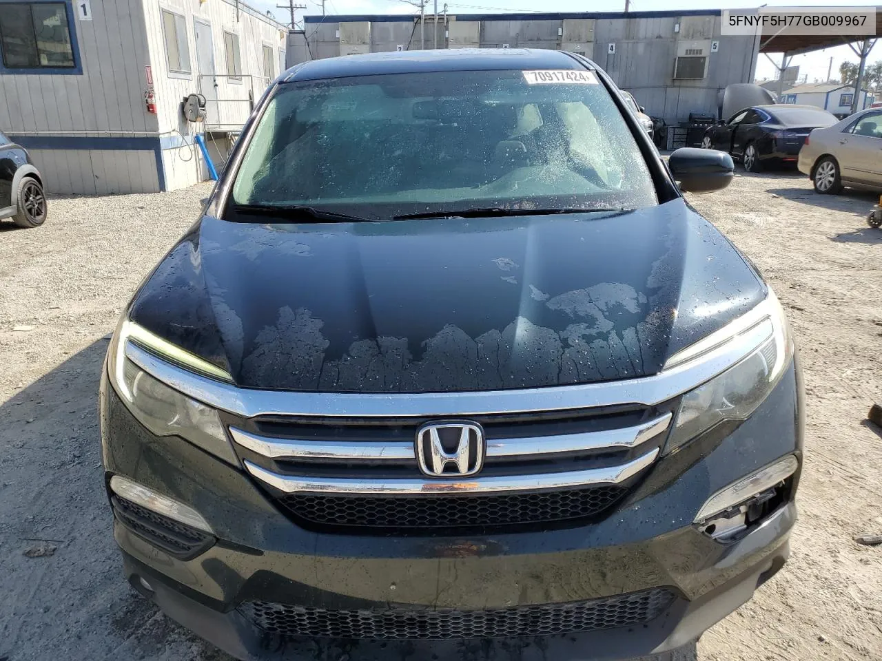 2016 Honda Pilot Exln VIN: 5FNYF5H77GB009967 Lot: 70917424