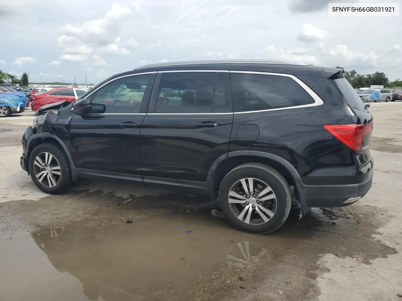 5FNYF5H66GB031921 2016 Honda Pilot Exl