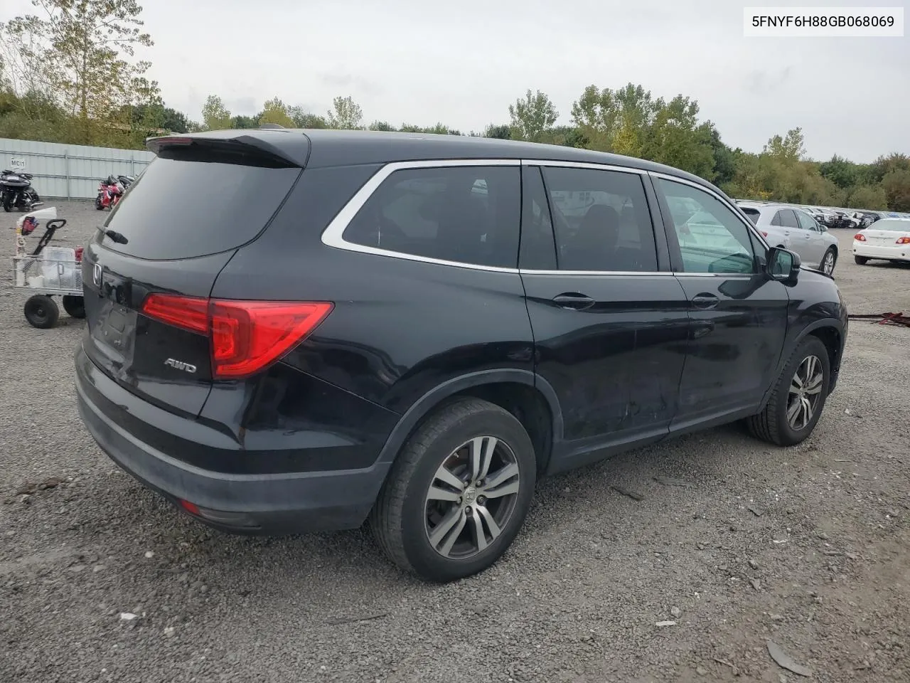 5FNYF6H88GB068069 2016 Honda Pilot Exl