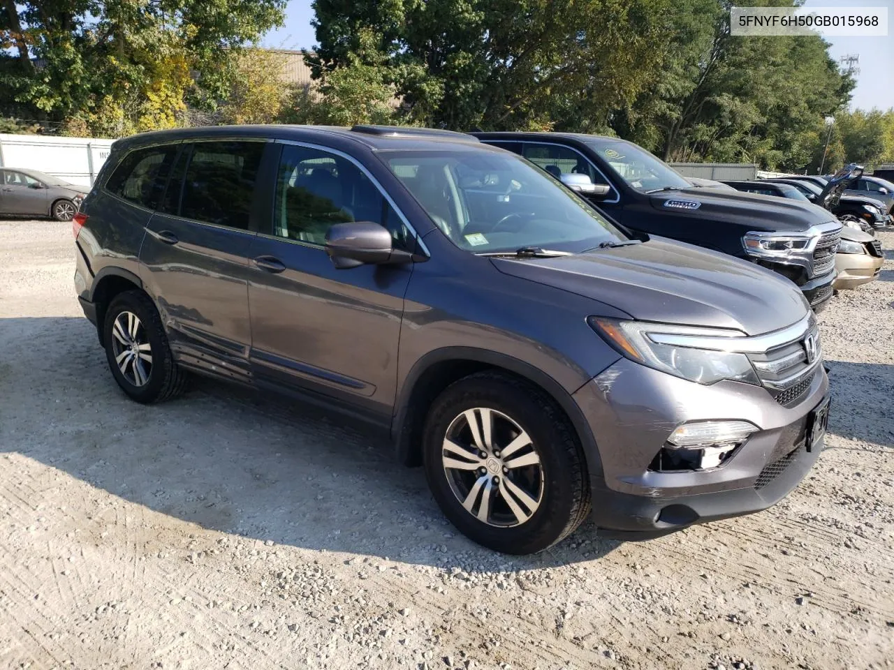 2016 Honda Pilot Exl VIN: 5FNYF6H50GB015968 Lot: 71746304