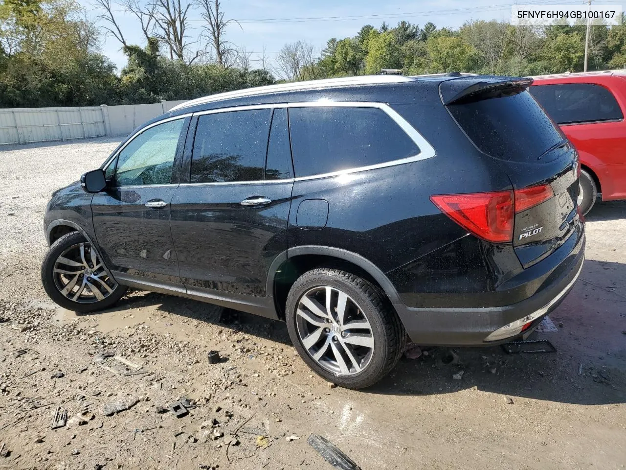 2016 Honda Pilot Touring VIN: 5FNYF6H94GB100167 Lot: 71788604