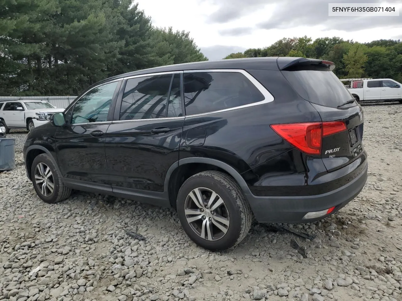 2016 Honda Pilot Ex VIN: 5FNYF6H35GB071404 Lot: 71870164