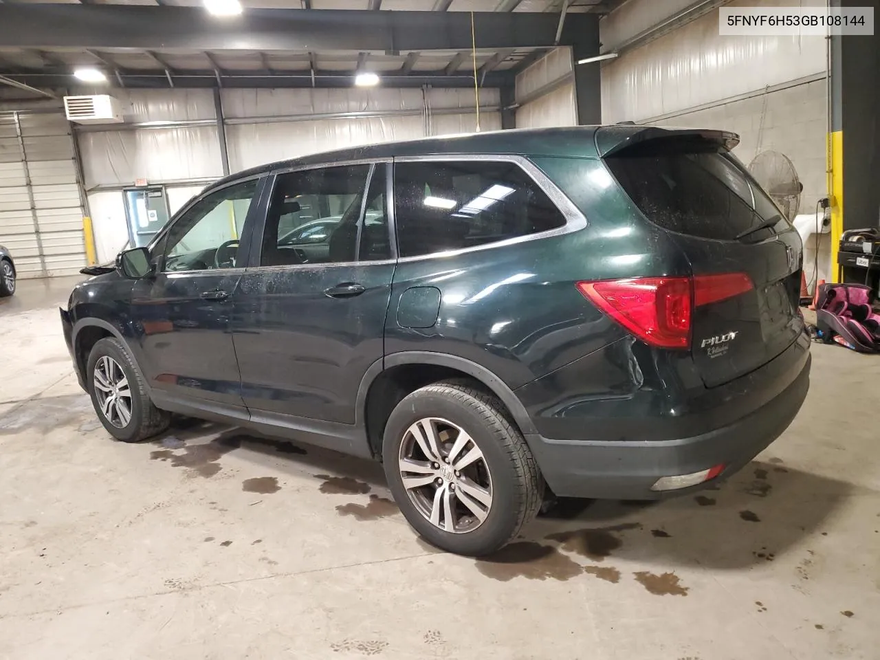 2016 Honda Pilot Exl VIN: 5FNYF6H53GB108144 Lot: 72005924