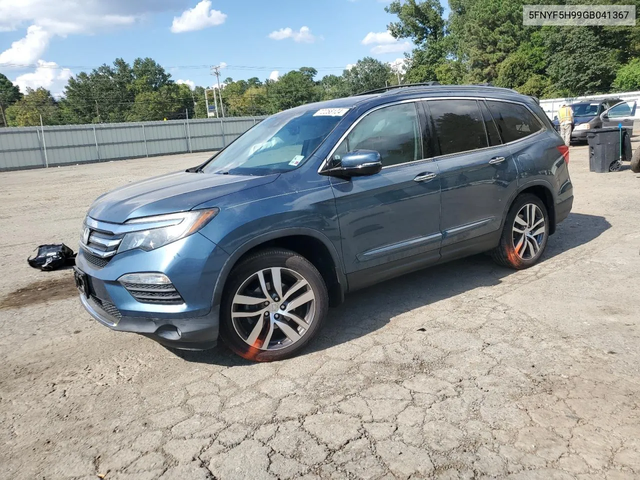 2016 Honda Pilot Touring VIN: 5FNYF5H99GB041367 Lot: 72258124