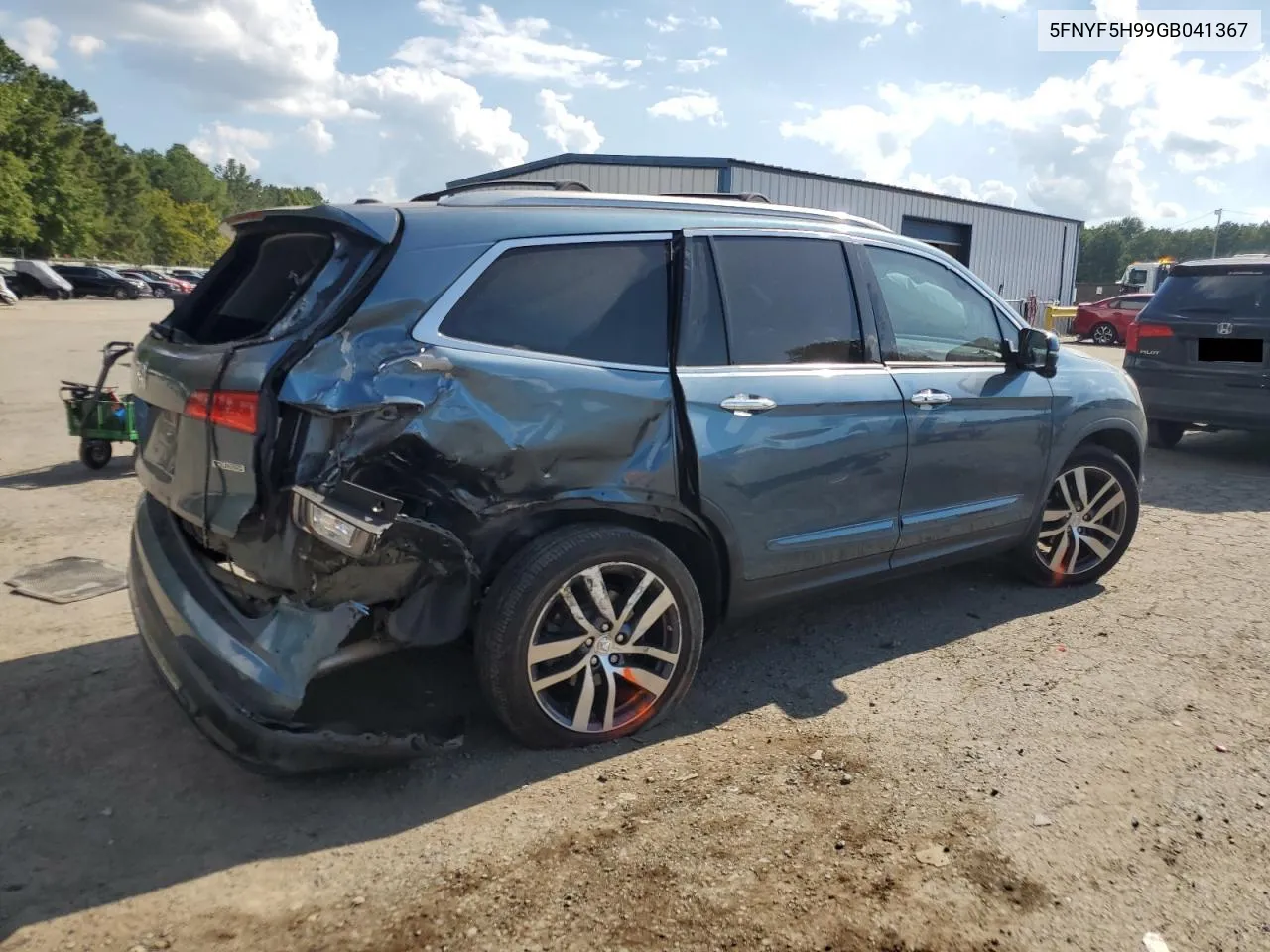 2016 Honda Pilot Touring VIN: 5FNYF5H99GB041367 Lot: 72258124