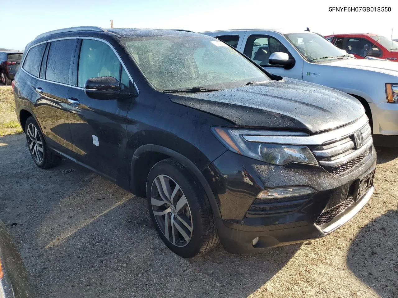 2016 Honda Pilot Elite VIN: 5FNYF6H07GB018550 Lot: 74748804