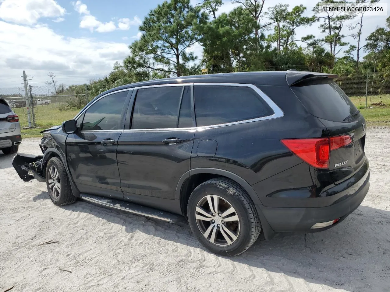 2016 Honda Pilot Exl VIN: 5FNYF5H60GB023426 Lot: 74895044