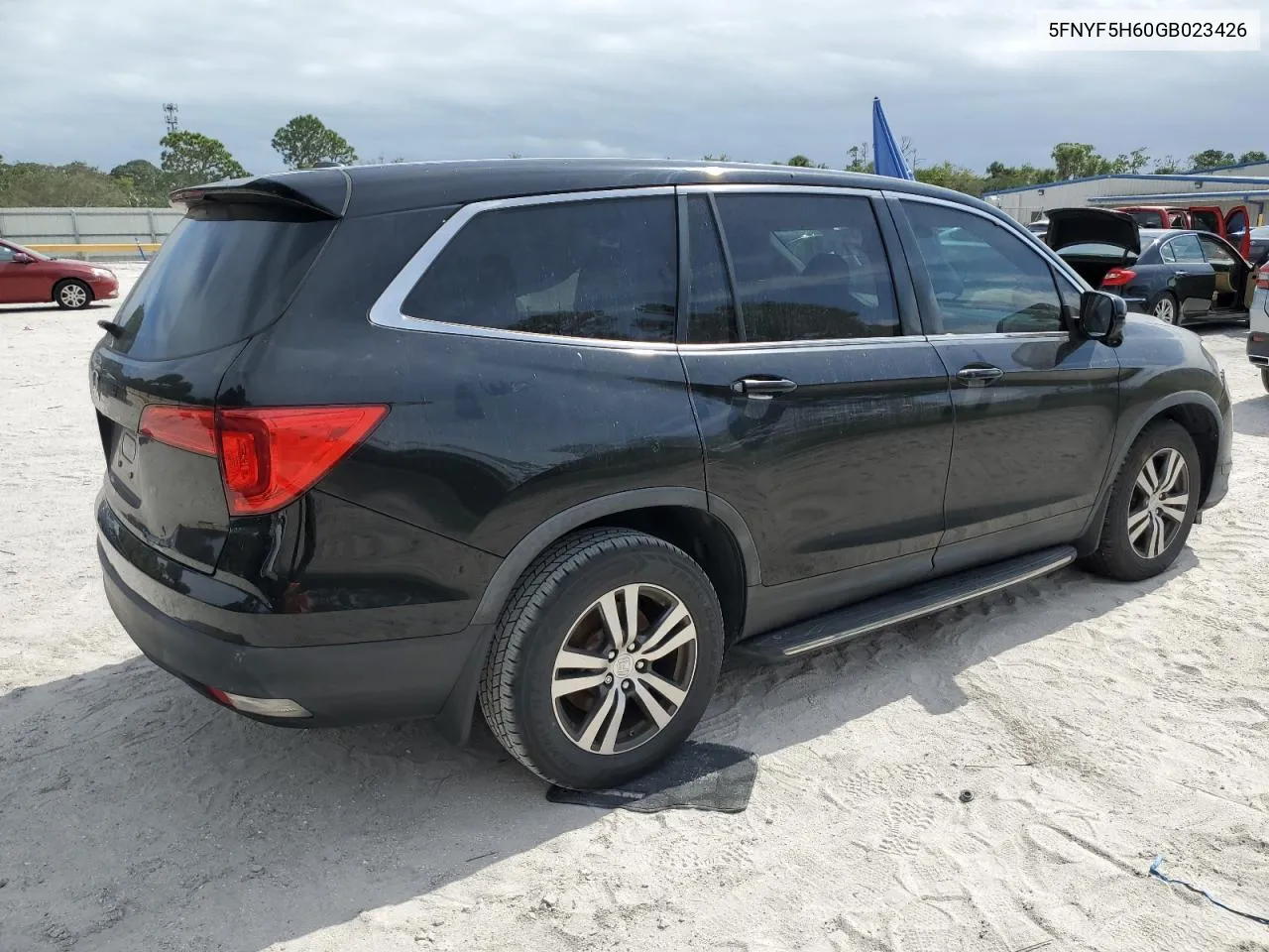 2016 Honda Pilot Exl VIN: 5FNYF5H60GB023426 Lot: 74895044