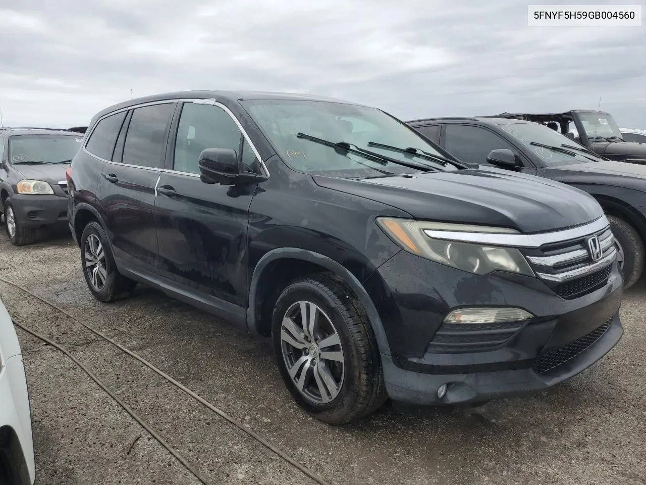 5FNYF5H59GB004560 2016 Honda Pilot Exl