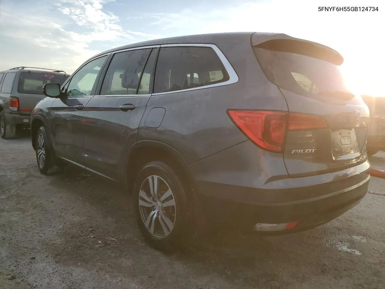 2016 Honda Pilot Exl VIN: 5FNYF6H55GB124734 Lot: 75586874