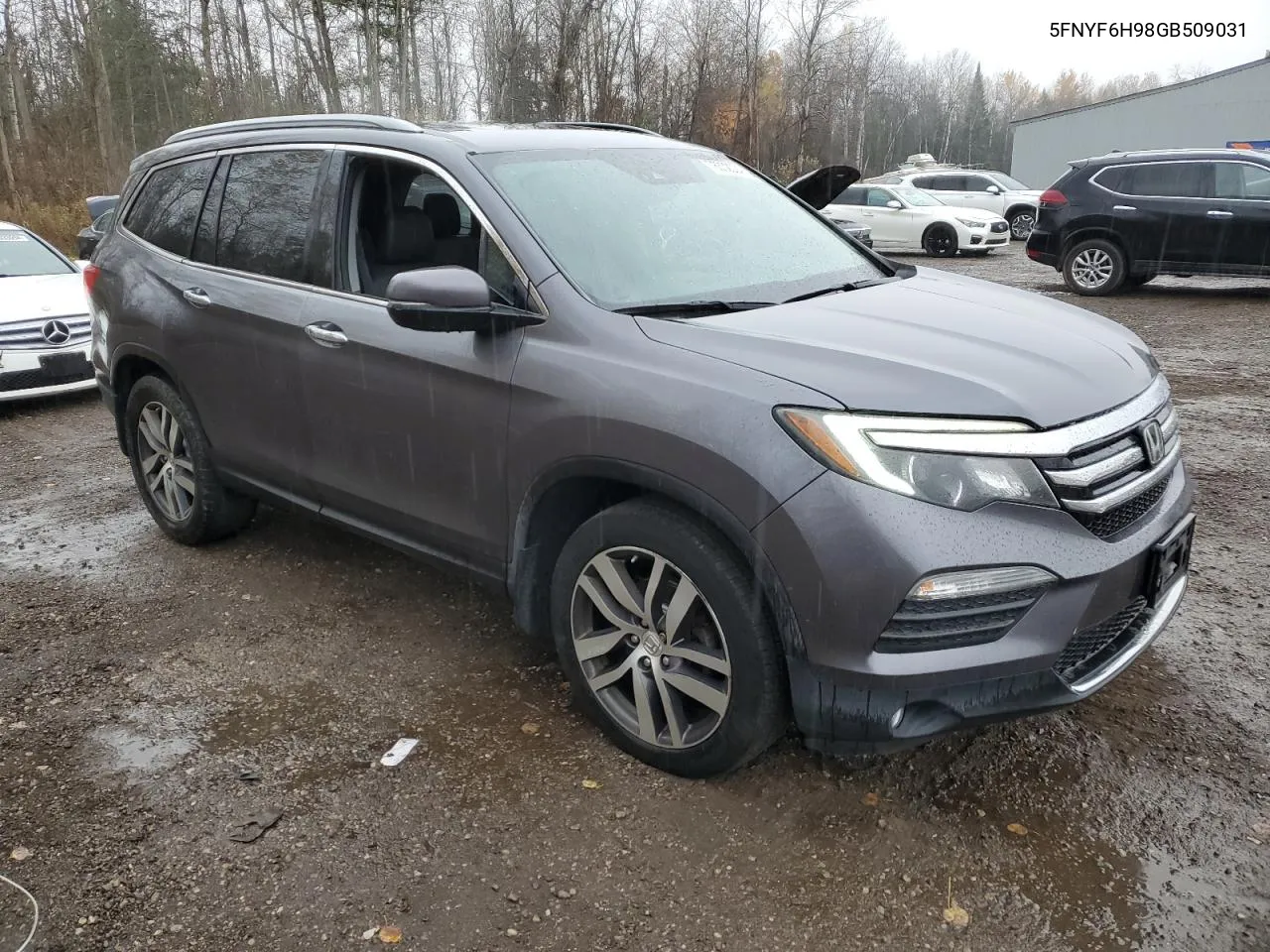 2016 Honda Pilot Touring VIN: 5FNYF6H98GB509031 Lot: 76002034