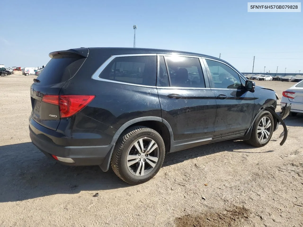 5FNYF6H57GB079828 2016 Honda Pilot Exl