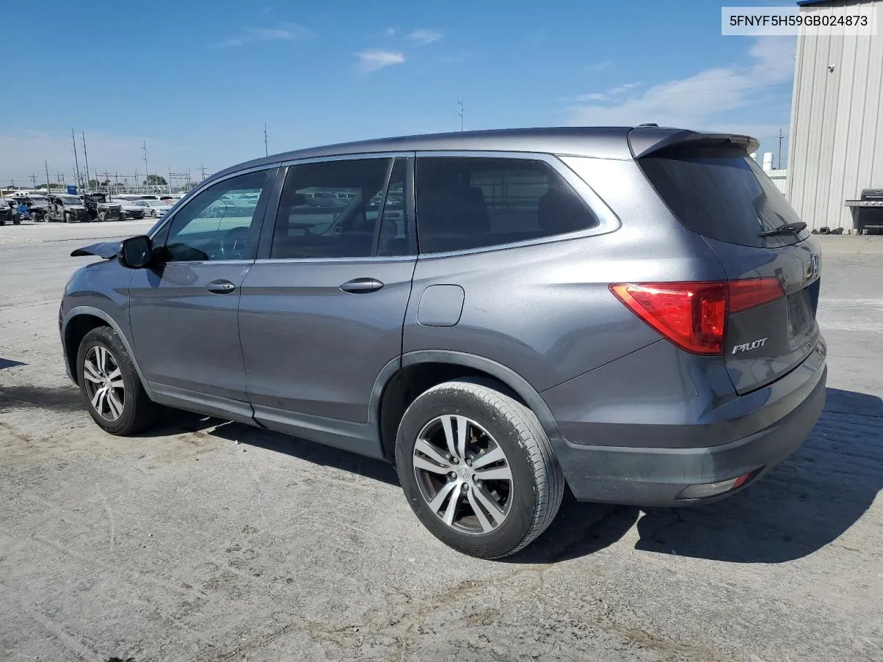 2016 Honda Pilot Exl VIN: 5FNYF5H59GB024873 Lot: 76945494