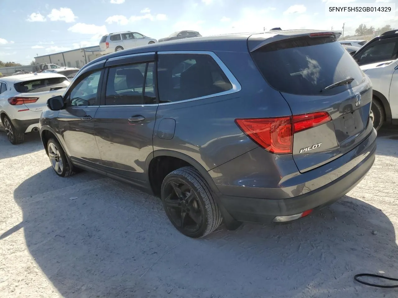 5FNYF5H52GB014329 2016 Honda Pilot Exl