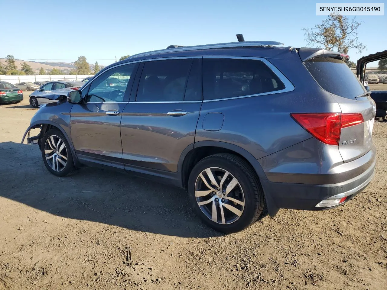 2016 Honda Pilot Touring VIN: 5FNYF5H96GB045490 Lot: 77270324