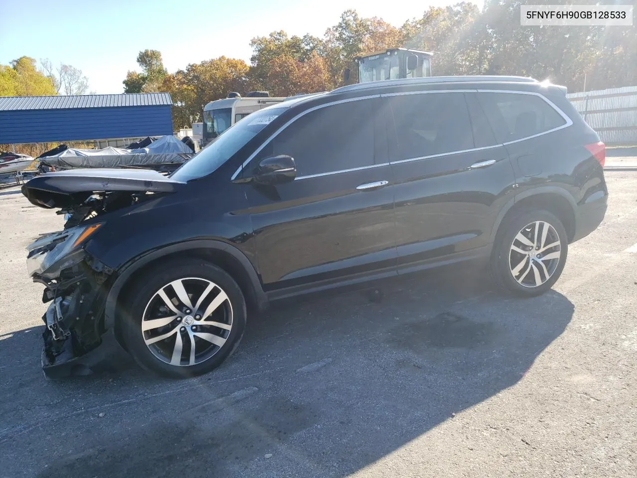 2016 Honda Pilot Touring VIN: 5FNYF6H90GB128533 Lot: 77332754