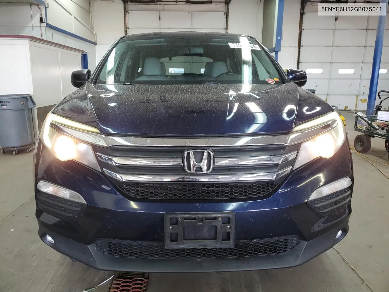 5FNYF6H52GB075041 2016 Honda Pilot Exl