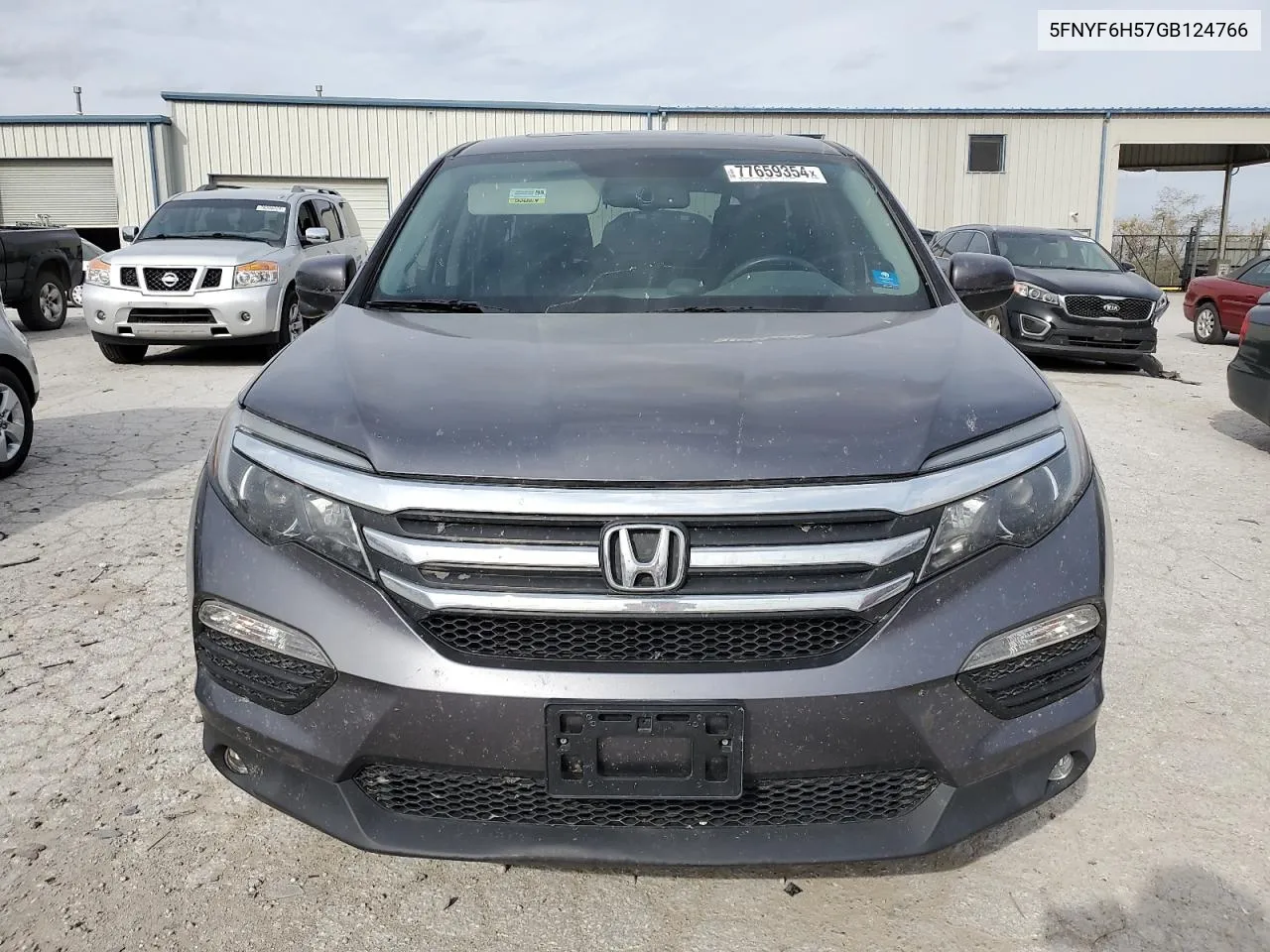 2016 Honda Pilot Exl VIN: 5FNYF6H57GB124766 Lot: 77659354