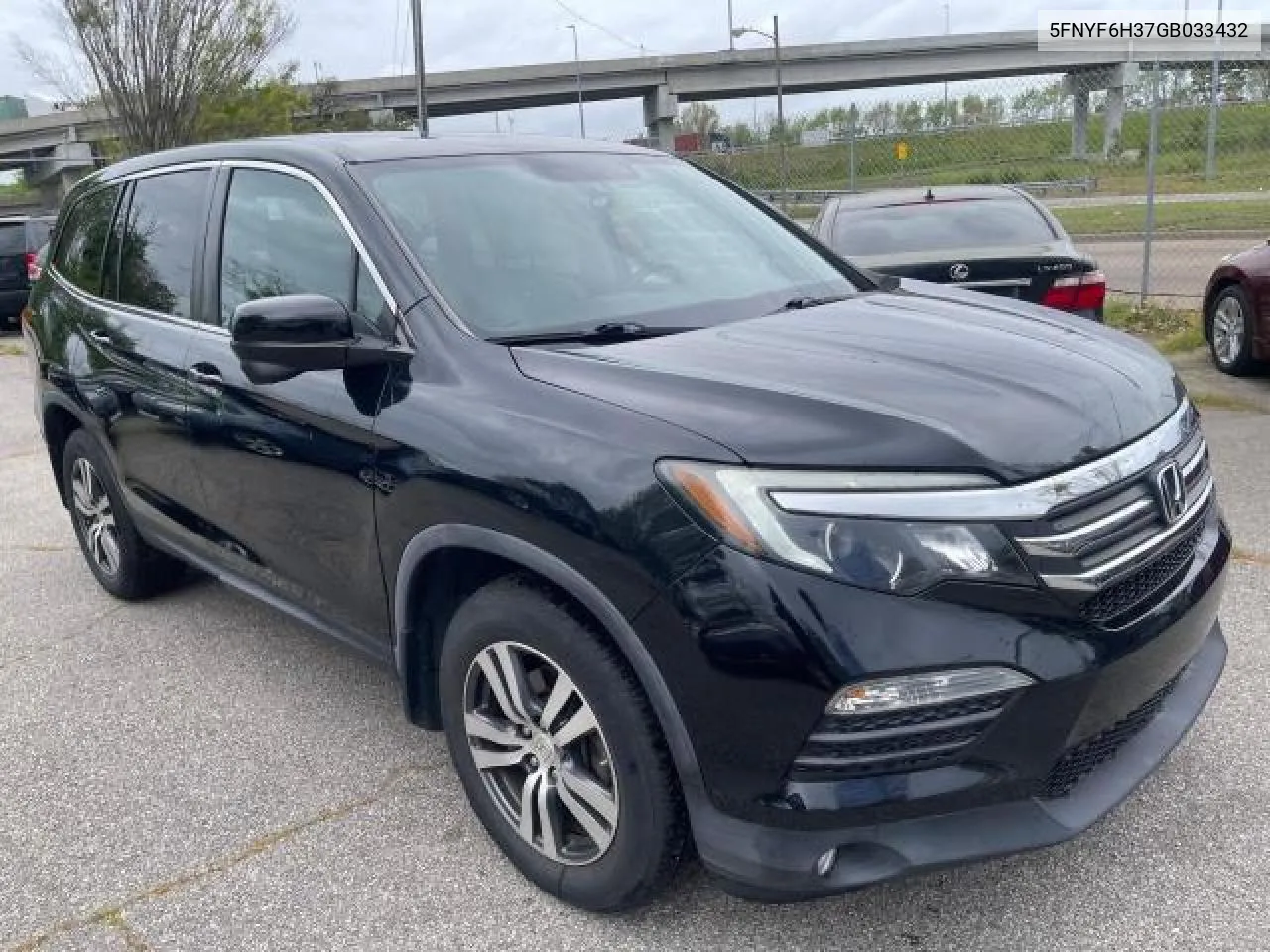 2016 Honda Pilot Ex VIN: 5FNYF6H37GB033432 Lot: 77914334