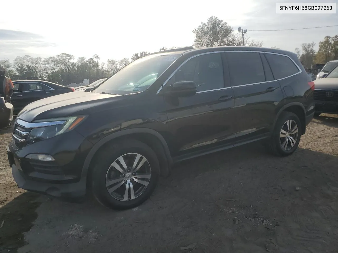 2016 Honda Pilot Exl VIN: 5FNYF6H68GB097263 Lot: 77944774