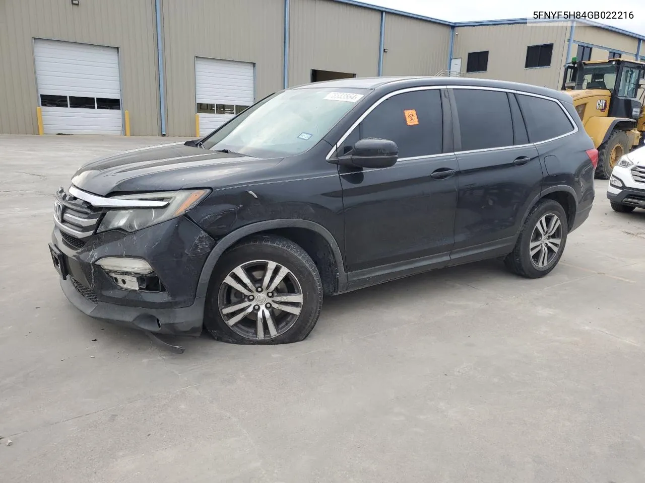 2016 Honda Pilot Exl VIN: 5FNYF5H84GB022216 Lot: 78533864