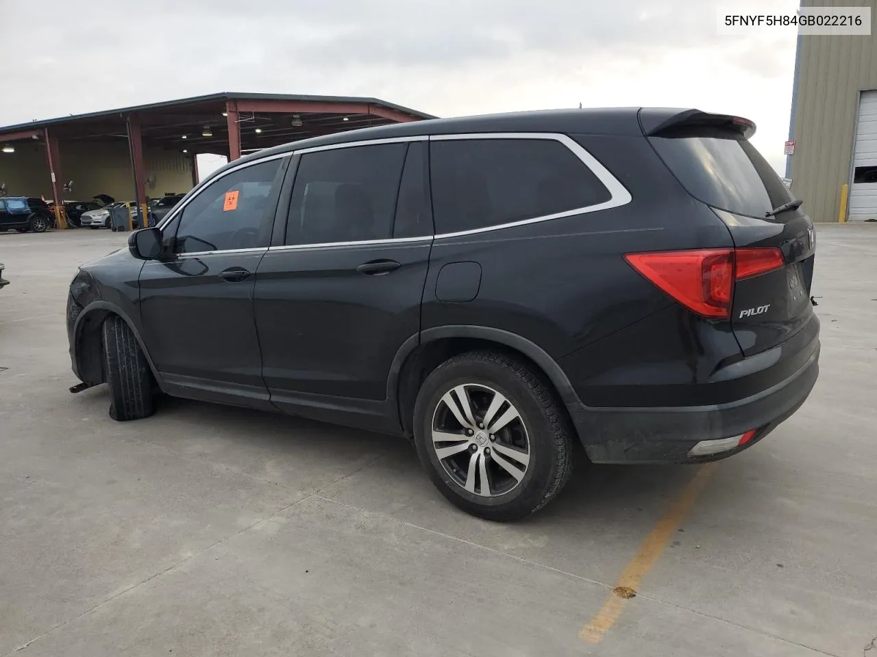 2016 Honda Pilot Exl VIN: 5FNYF5H84GB022216 Lot: 78533864