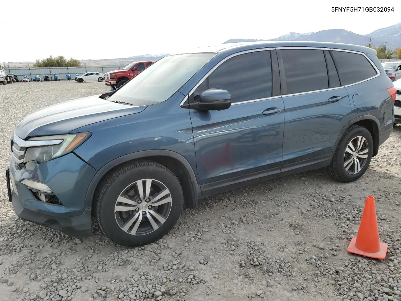 2016 Honda Pilot Exln VIN: 5FNYF5H71GB032094 Lot: 78705644