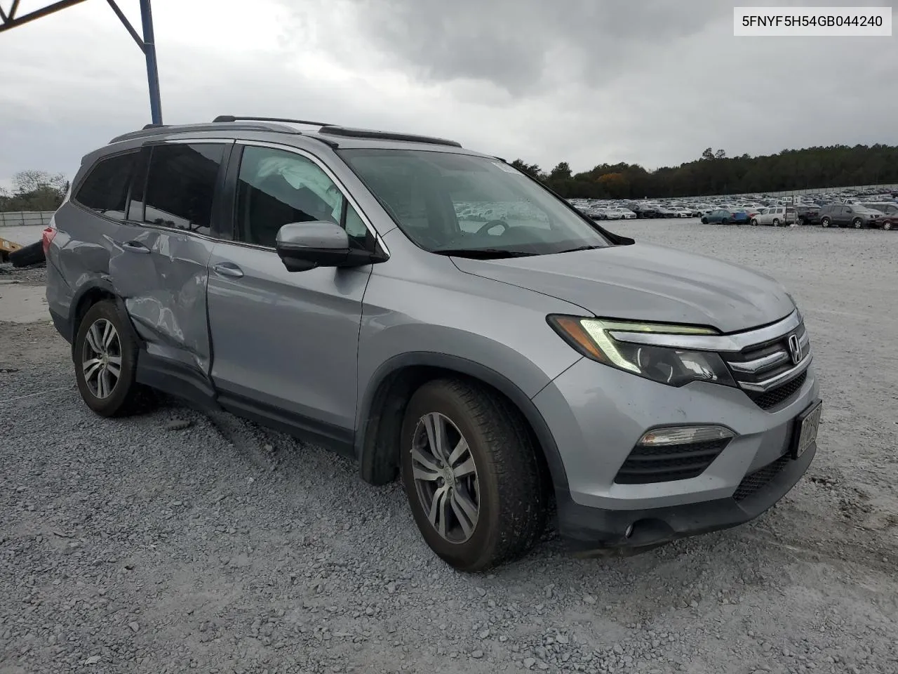 2016 Honda Pilot Exl VIN: 5FNYF5H54GB044240 Lot: 78971614