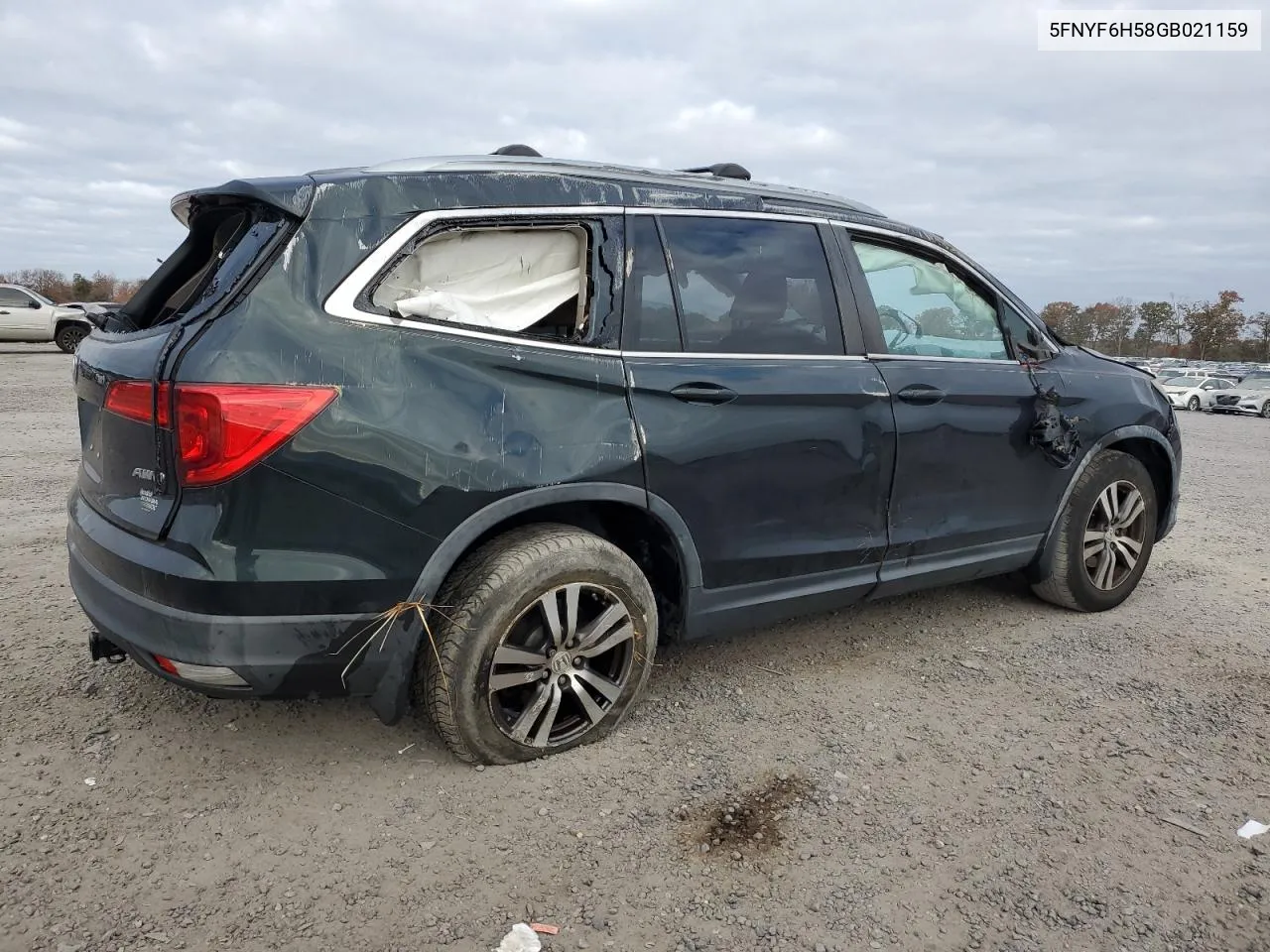 2016 Honda Pilot Exl VIN: 5FNYF6H58GB021159 Lot: 79084744