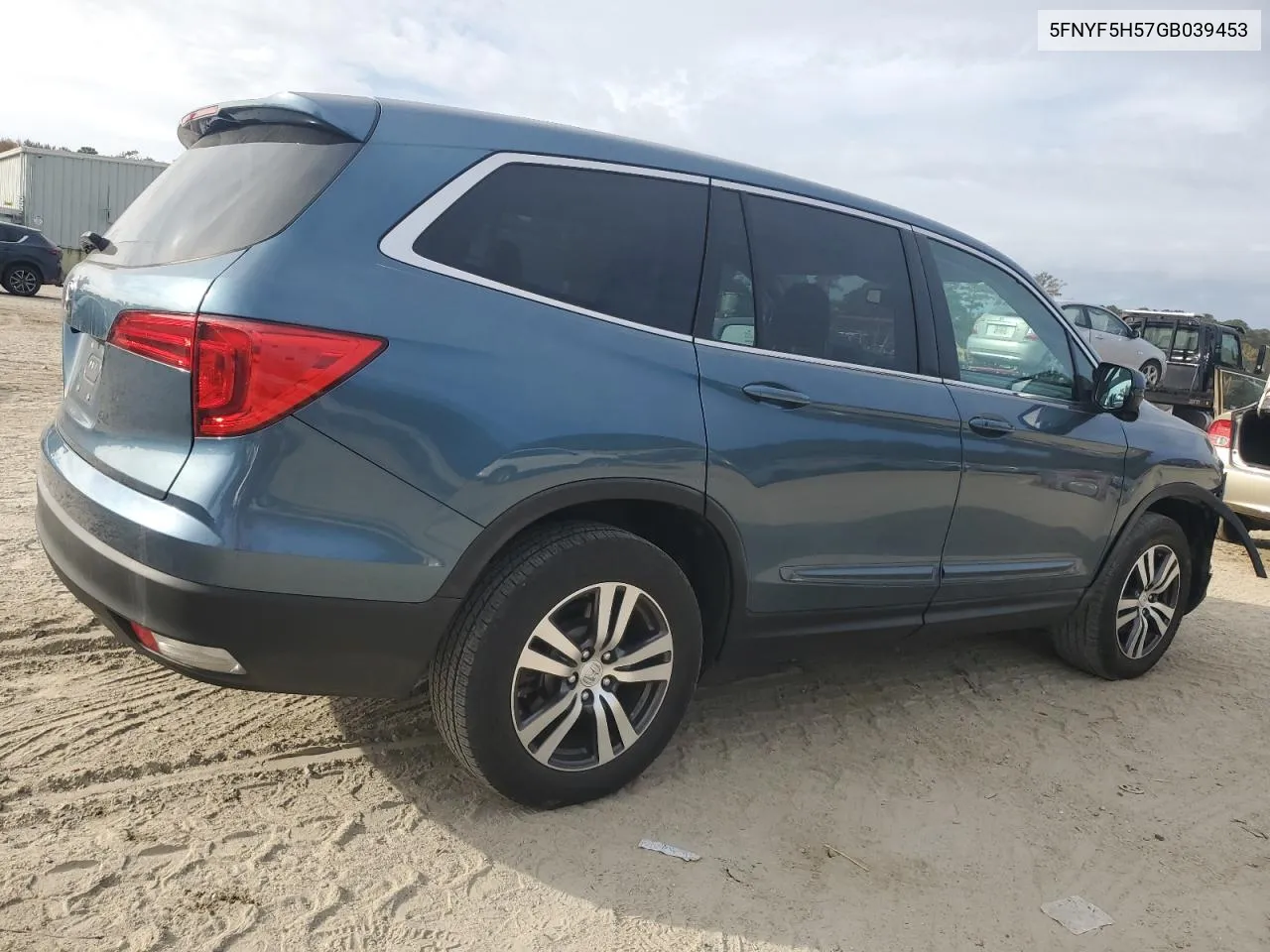 2016 Honda Pilot Exl VIN: 5FNYF5H57GB039453 Lot: 79160354