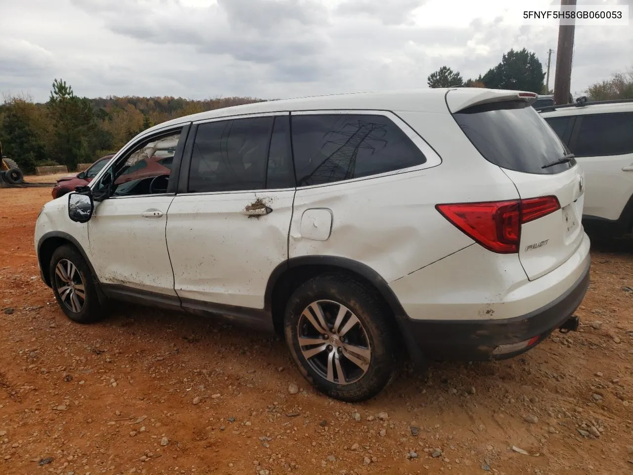 2016 Honda Pilot Exl VIN: 5FNYF5H58GB060053 Lot: 79227284