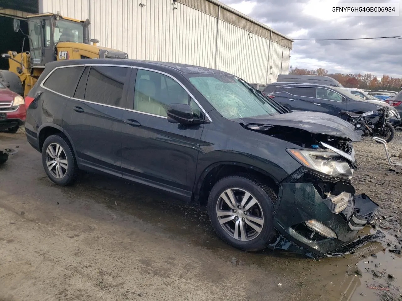 2016 Honda Pilot Exl VIN: 5FNYF6H54GB006934 Lot: 79836774