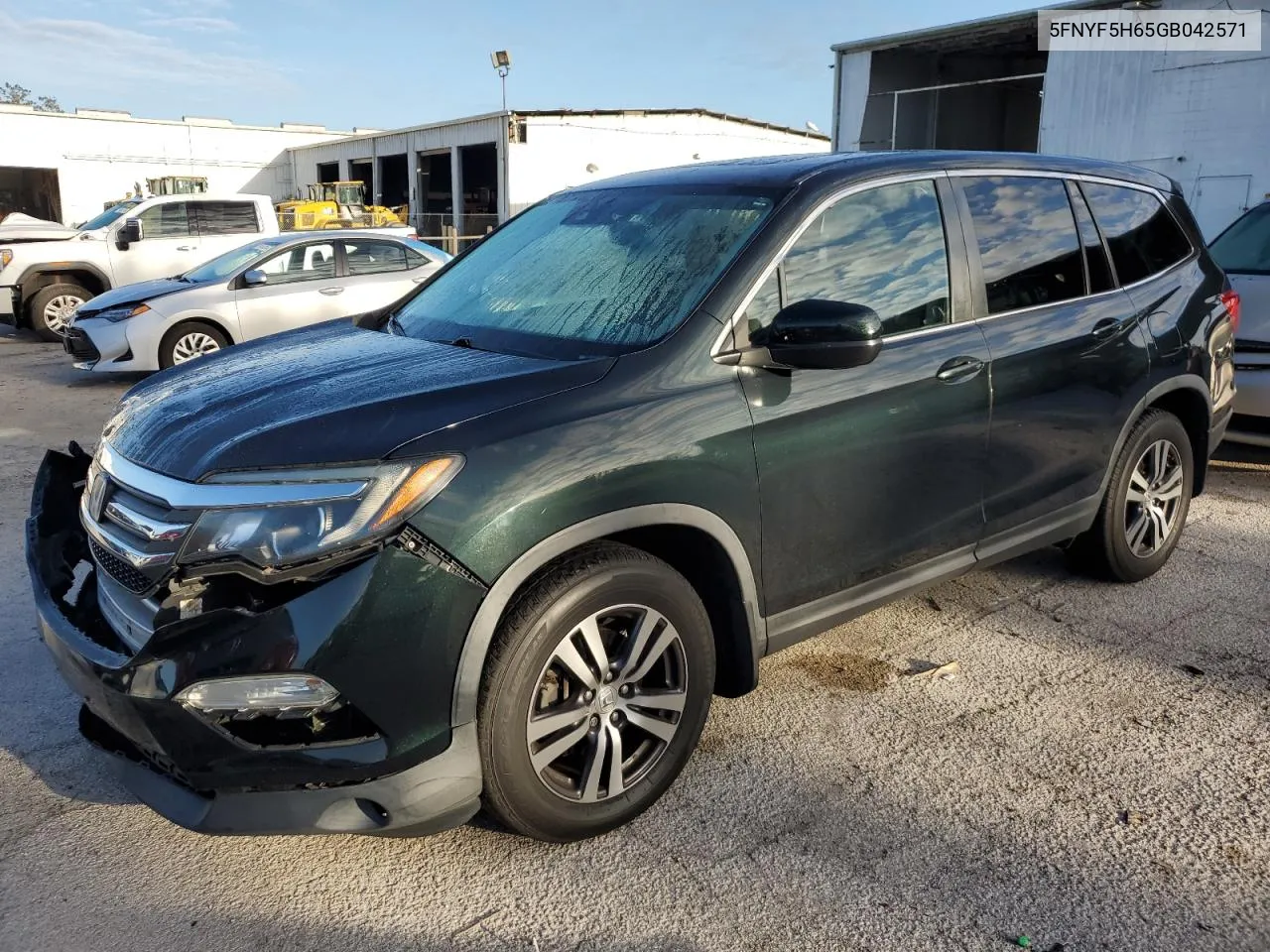 2016 Honda Pilot Exl VIN: 5FNYF5H65GB042571 Lot: 80233734