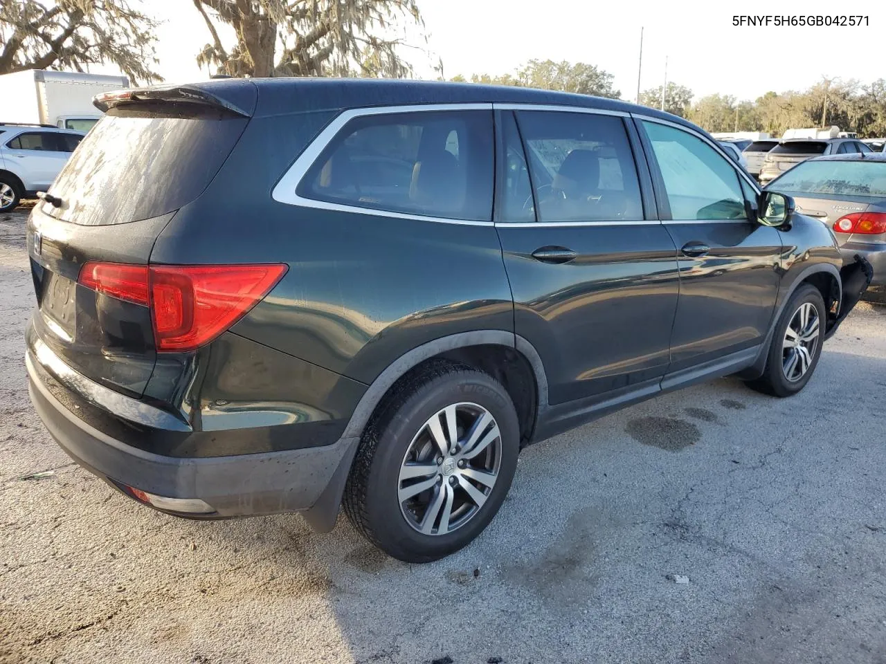 2016 Honda Pilot Exl VIN: 5FNYF5H65GB042571 Lot: 80233734